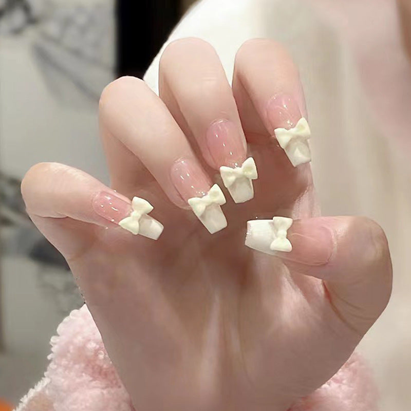 0404New Arrival | Press-on Nails | Nail Art | Fake Nails | Butterfly Style | Beauty Must-Have