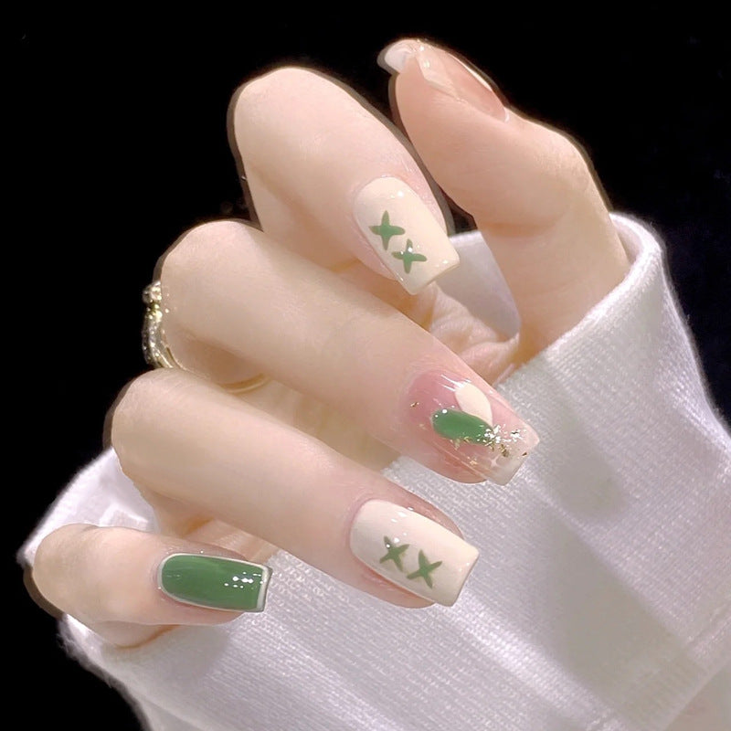 0331-New Arrival-Heart Style-Handmade Nails, Hot Styles, Press-on Nails