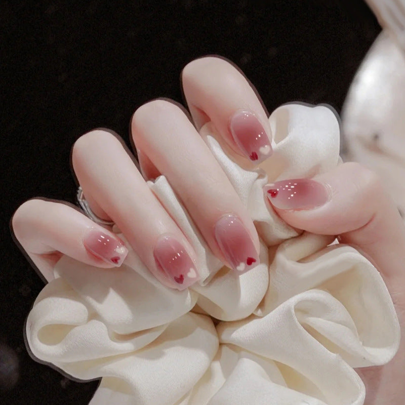 0331-New Arrival-Heart Style-Handmade Nails, Hot Styles, Press-on Nails