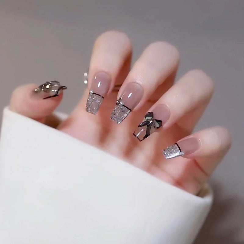 0404New Arrival | Press-on Nails | Nail Art | Fake Nails | Butterfly Style | Beauty Must-Have