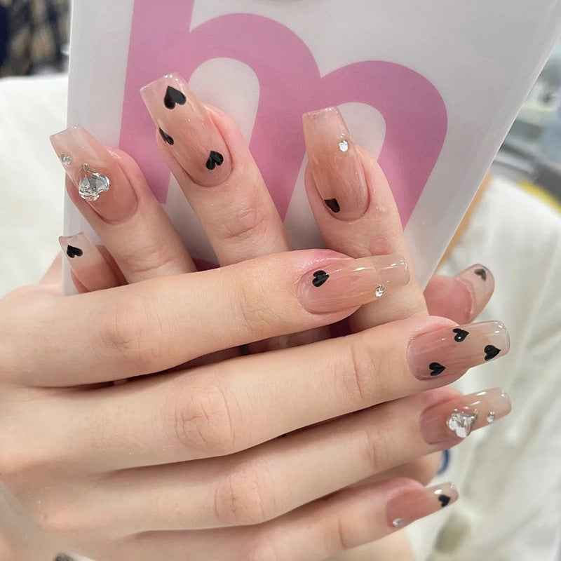 0331-New Arrival-Heart Style-Handmade Nails, Hot Styles, Press-on Nails