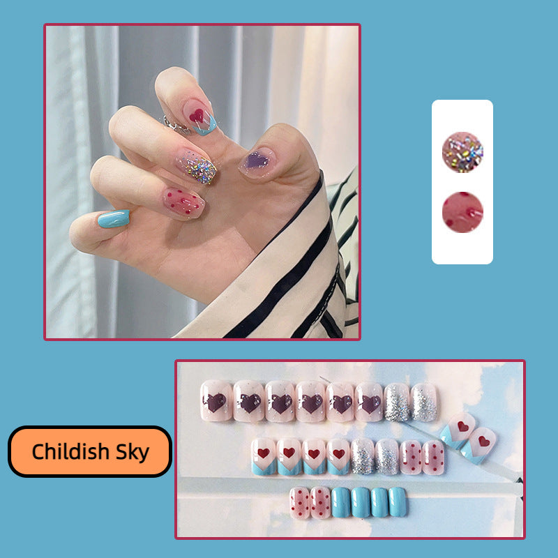 0321-New Arrival-Colorful Press-on Nails